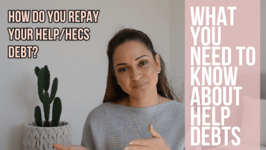 How do I repay my HELP (HECS) debt?